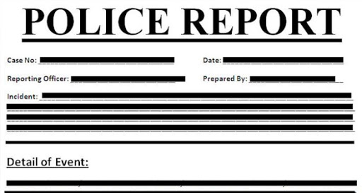 how to make a stolen car police report