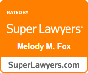 Super Lawyers Badge l Attorney Melody M. Fox